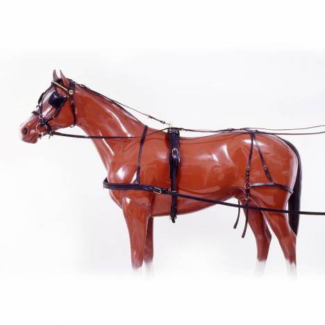 Tough1 Leather Horse Harness