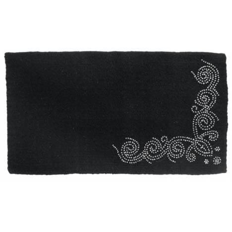 Tough1 Designer Dots Wool Saddle Blanket