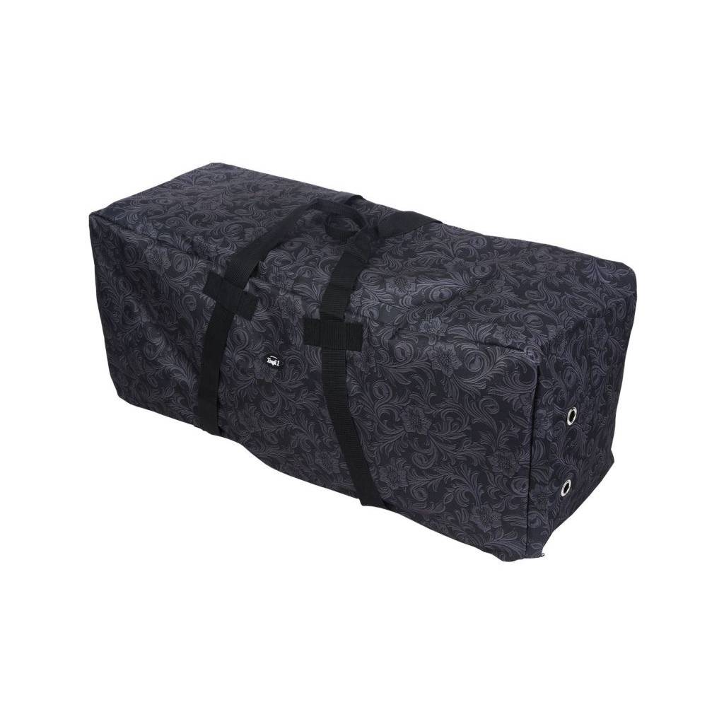 Tough-1 Heavy Denier Hay Bale Protector/Carrier - Tooled Leather Print