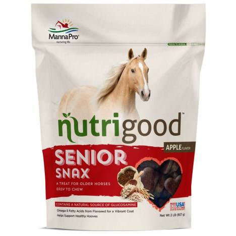 Manna Pro Senior Snax Horse Treats