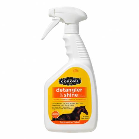 Manna Pro Corona Detangler and Shine For Horses