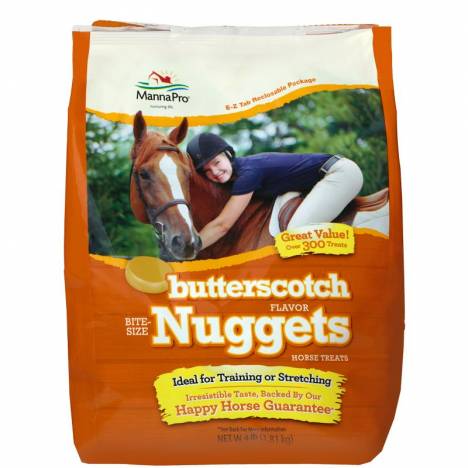 Manna Pro Bite-Size Nuggets Horse Treats - 4 LB