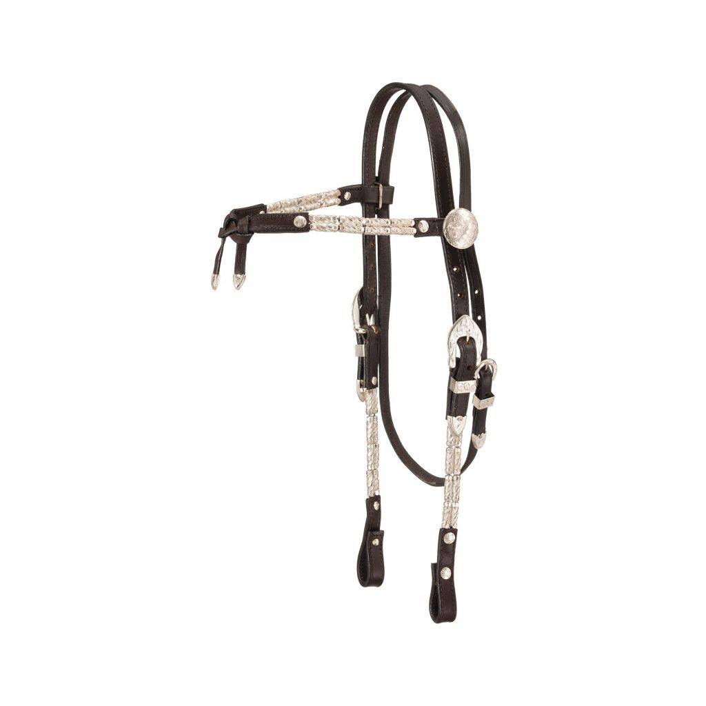 Royal King Ferruled Futurity Brow Show Headstall