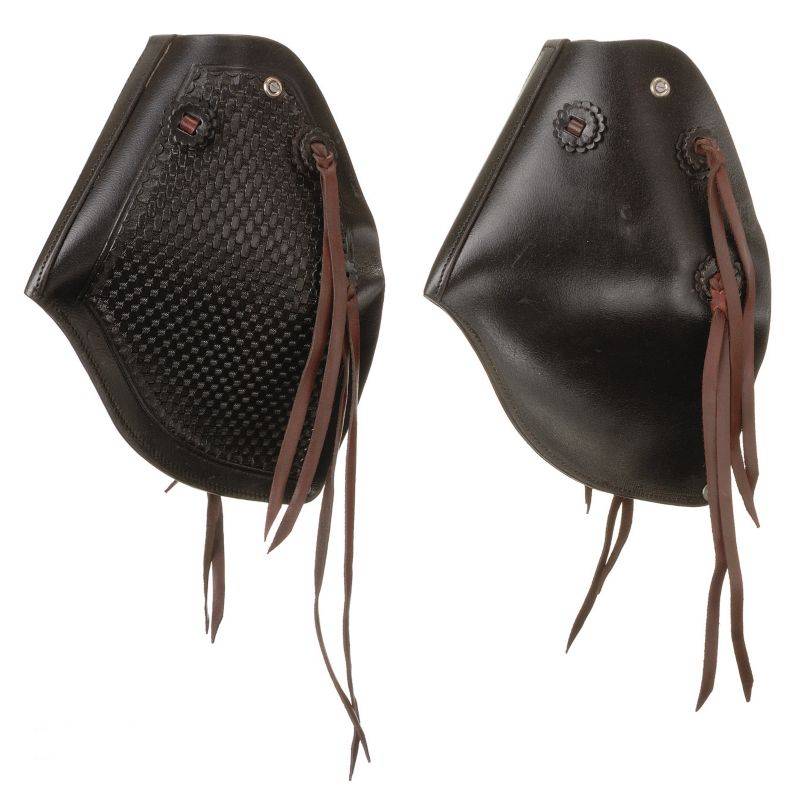 Royal King Stirrup Tapaderos Black