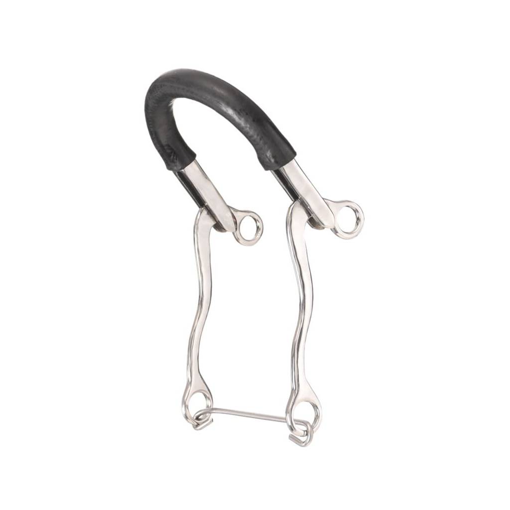 Kelly Silver Star Miniature Hackamore with Rubber Tubing