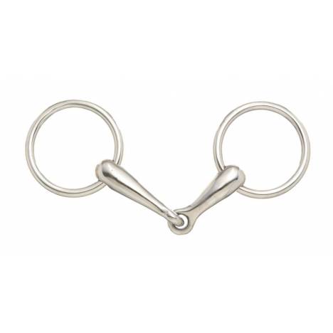 Kelly Silver Star Smooth Snaffle Stainless Steel Bit