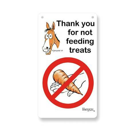 Kelley & Company Fergus "Do Not Feed" Stall Sign