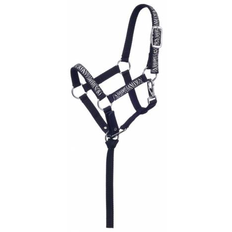 Tough-1 Nylon Zebra Print Miniature Halter