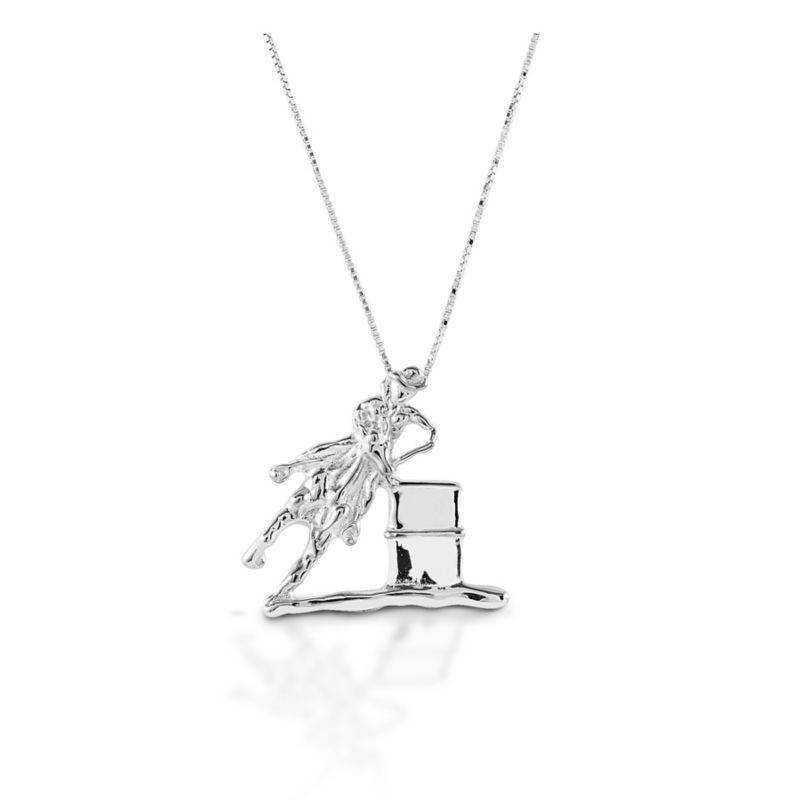 Kelly Herd Large Barrel Racing Pendant