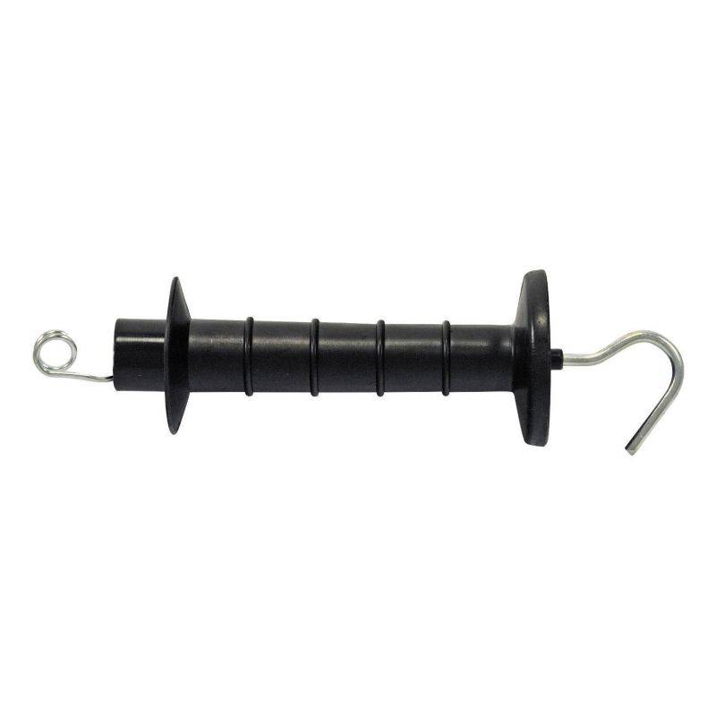 Powerfields Poly Spring Gate Handle Black