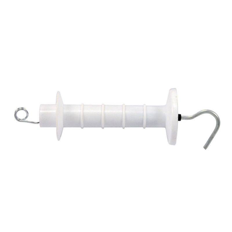 Powerfields Poly Spring Gate Handle White
