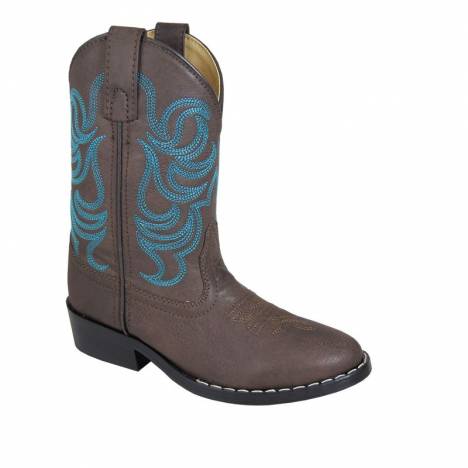 Smoky Mountain Monterey Boots - Childrens - Brown/Blue