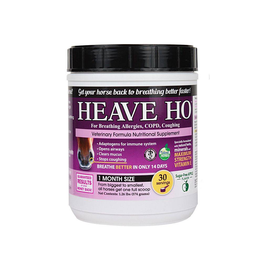 Equine Medical HEAVE HO Horse Supplement For Allergies,COPD,Coughing