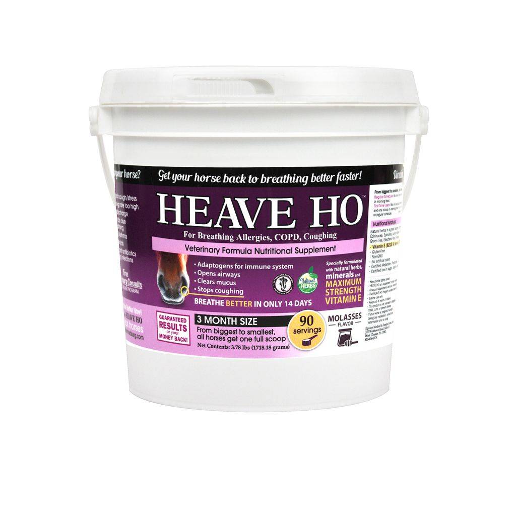 Equine Medical HEAVE HO Horse Supplement For Allergies,COPD,Coughing