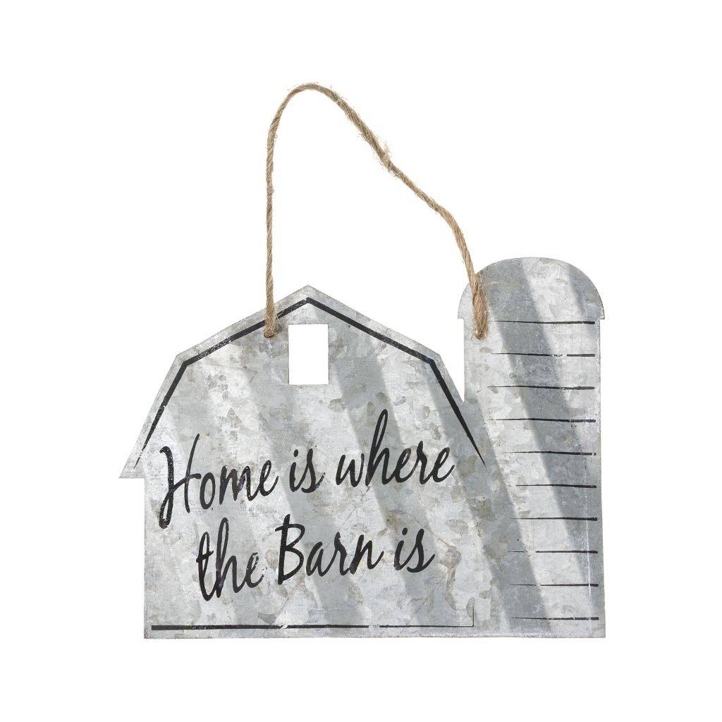 Barn Sign 5" - Home Is Where Barn