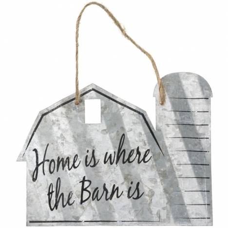 Barn Sign 20" - Home Is Where Horse