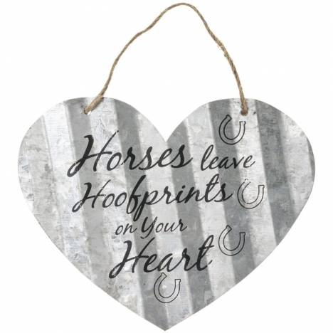 Heart Sign 20" - Horses Leave