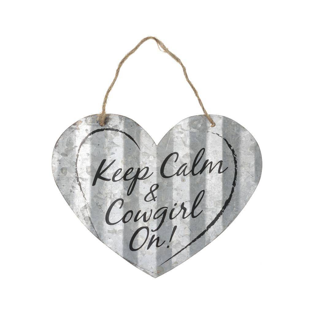 Heart Sign 5" - Keep Calm