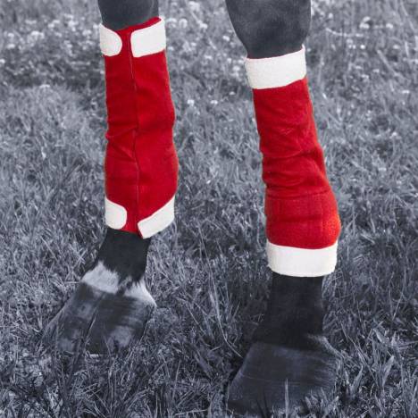 Tough-1 Santa Leg Wraps 4 Piece Set
