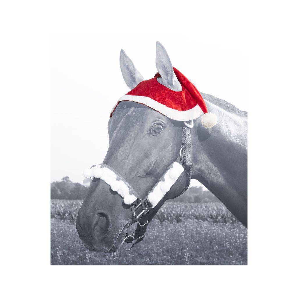 Tough-1 Santa 2 Ear Horse Hat