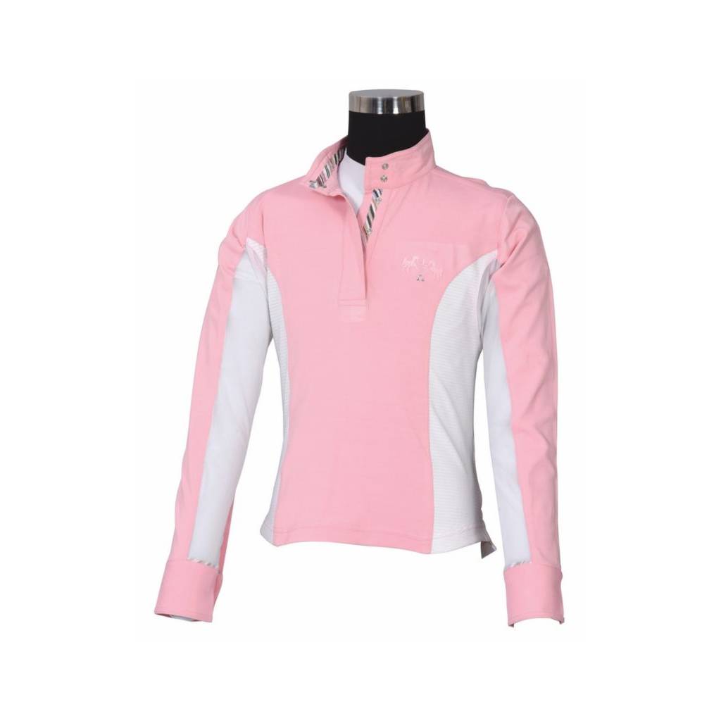 Equine Couture Cara Long Sleeve Show Shirt - Kids