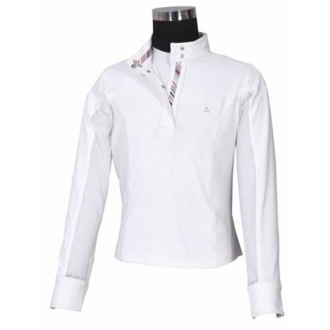 Equine Couture Cara Long Sleeve Show Shirt - Kids