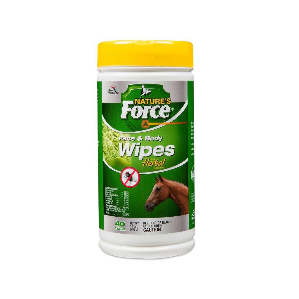 Natures Force Face & Body Wipes