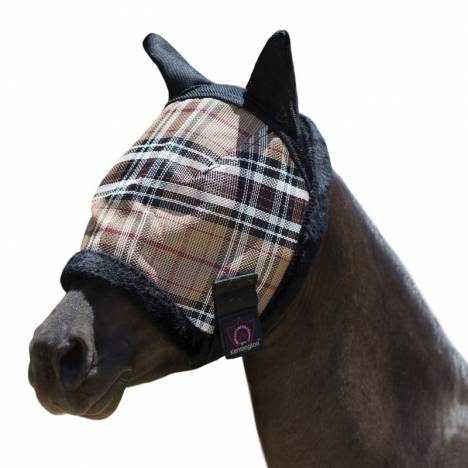 Kensington 73% UV Mini Fly Mask with Fleece Trim & Soft Mesh Ears