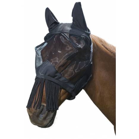 Tough1 Deluxe Comfort Mesh Fly Mask With String Nose