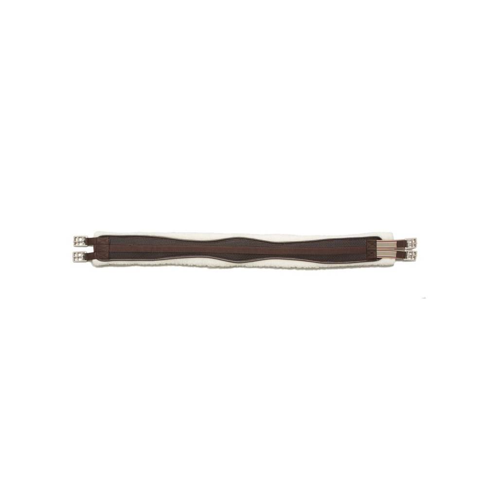EquiRoyal Shaped Fleece English Girth