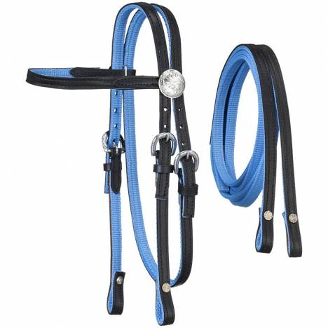 King Series Miniature Nylon With Leather Bridle