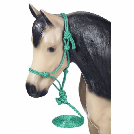 Tough-1 Miniature Poly Rope Halter With Lead