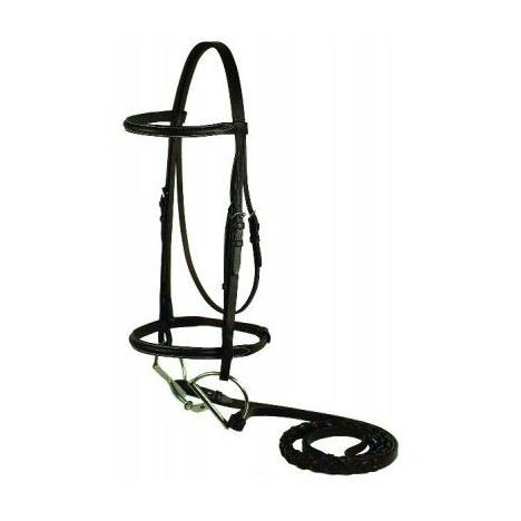 Gatsby Plain Raised Bridle