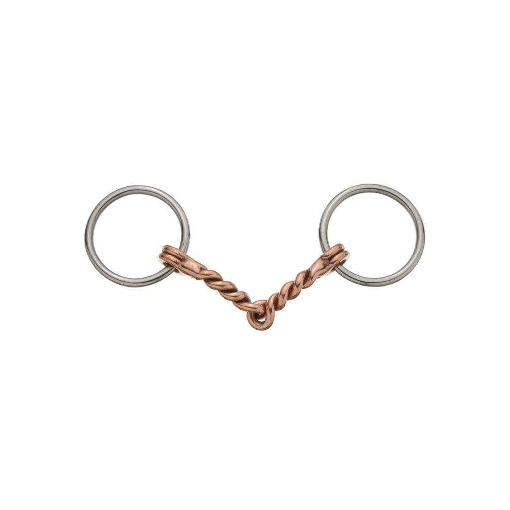 Kelly Silver Star Miniatureature Twisted Wire Snaffle