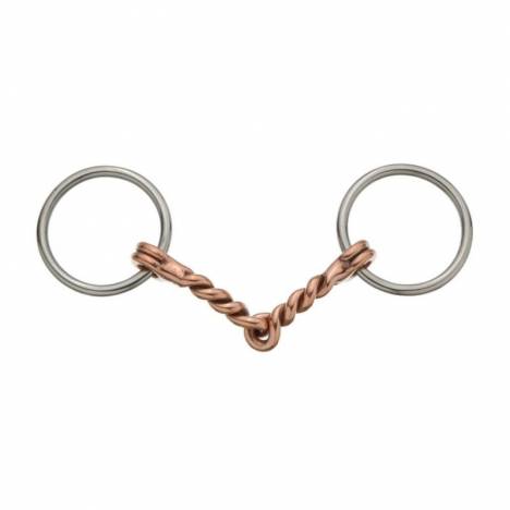 Kelly Silver Star Miniatureature Twisted Wire Snaffle