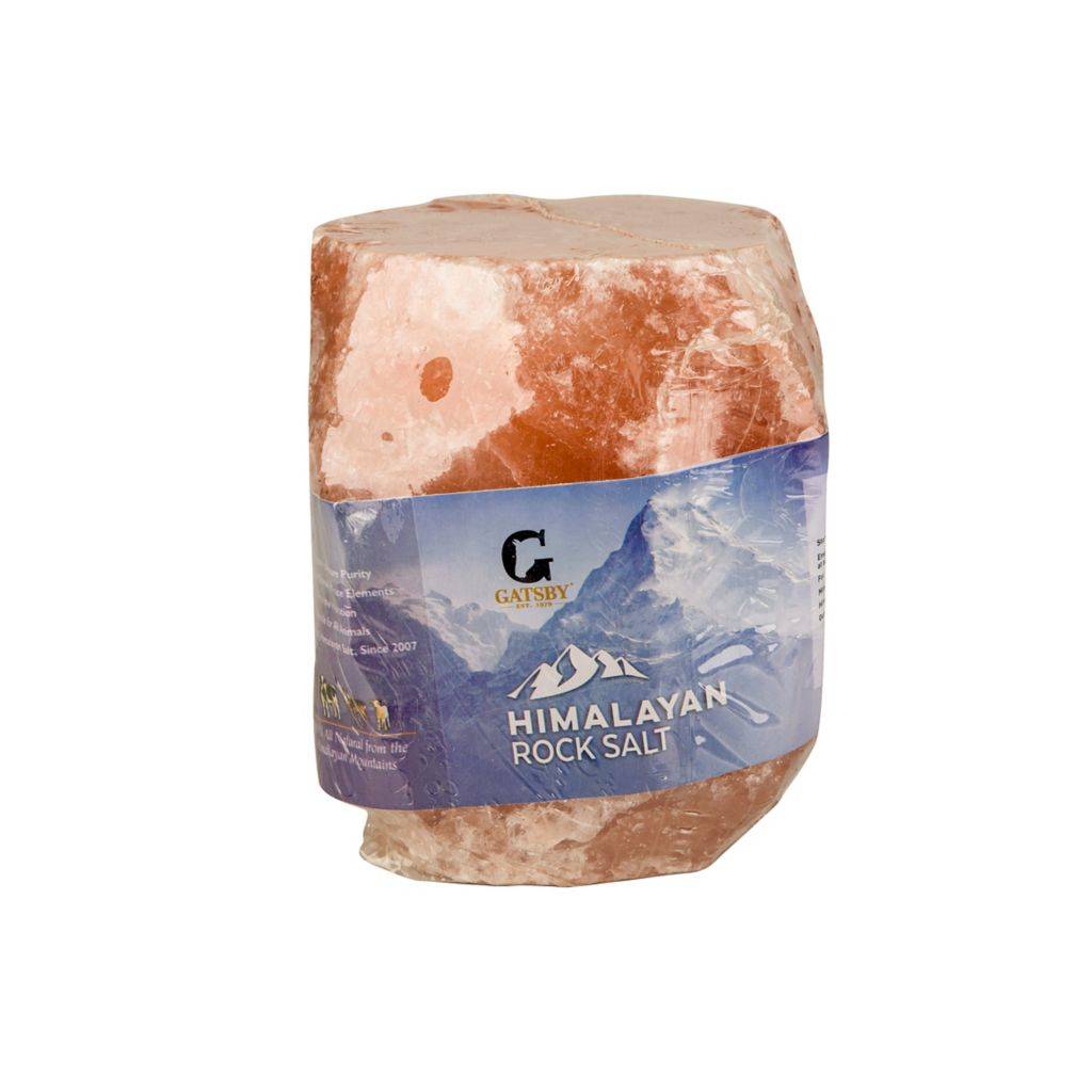 Gatsby 100% Natural Himalayan 8-10lb Rock Salt Block