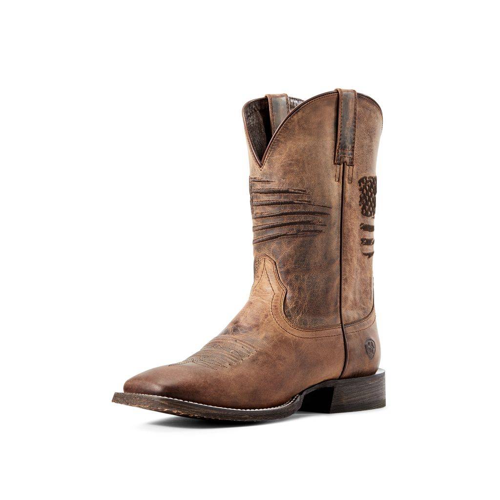 Ariat Mens Circuit Patriot Western Boots