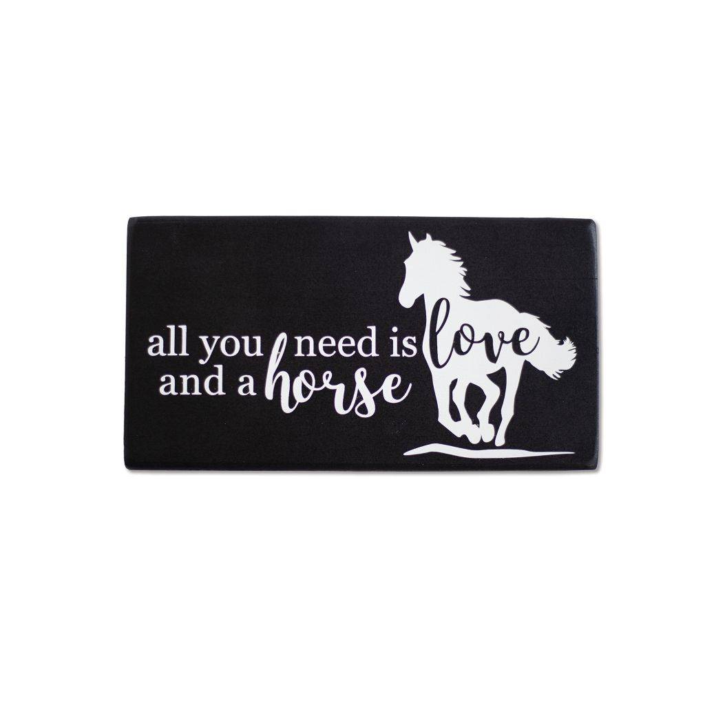 All You Need is Love and a Horse Shelf Sitter