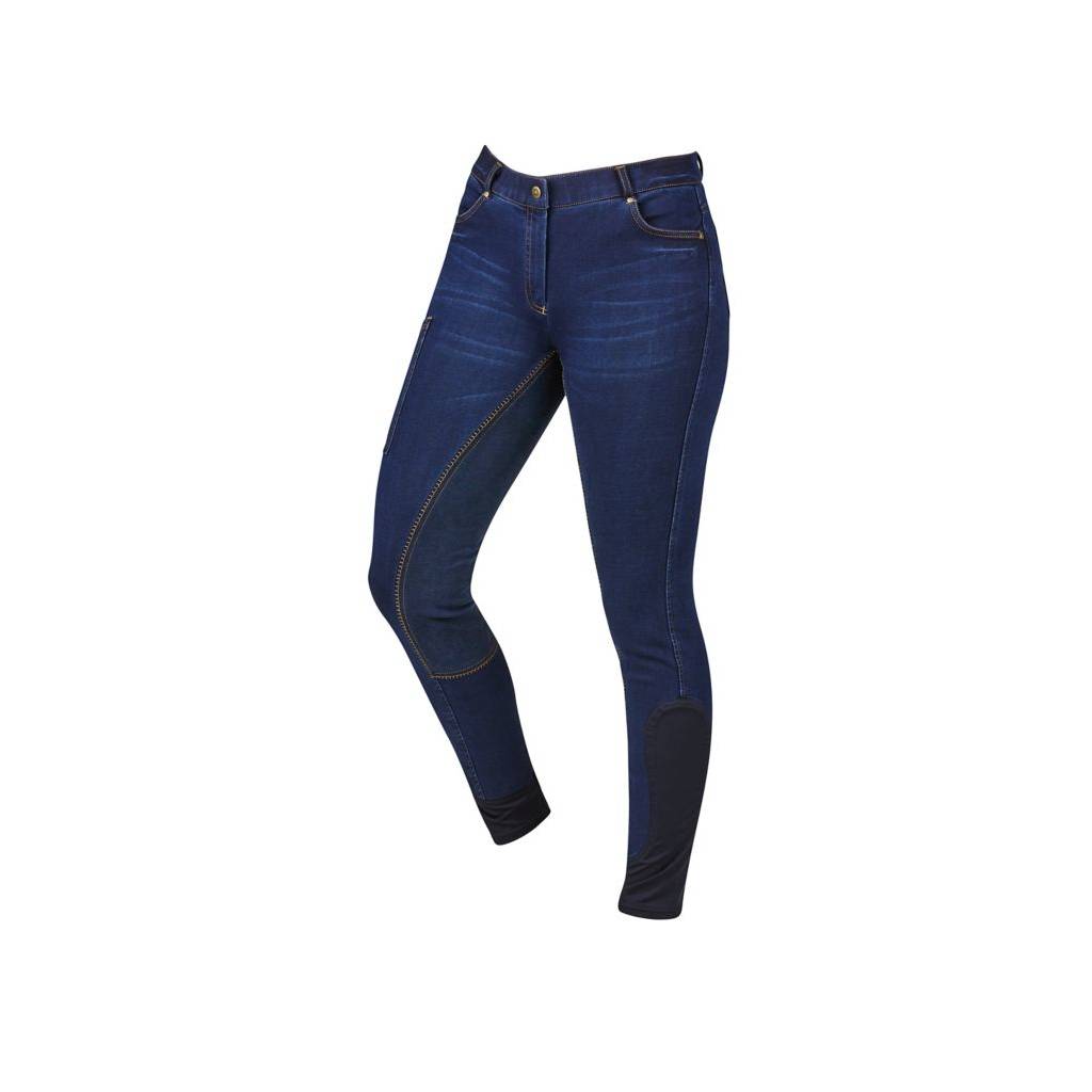 Dublin Ladies Shona Full Suede Seat Denim Breeches