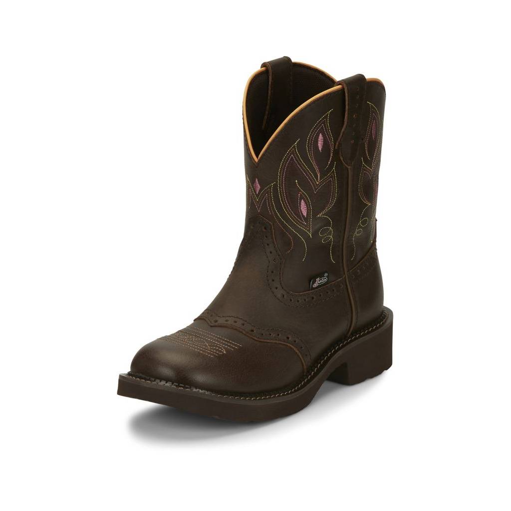 Justin Ladies Gypsy Gemma Shetland Rnd Toe Boots 8.5B