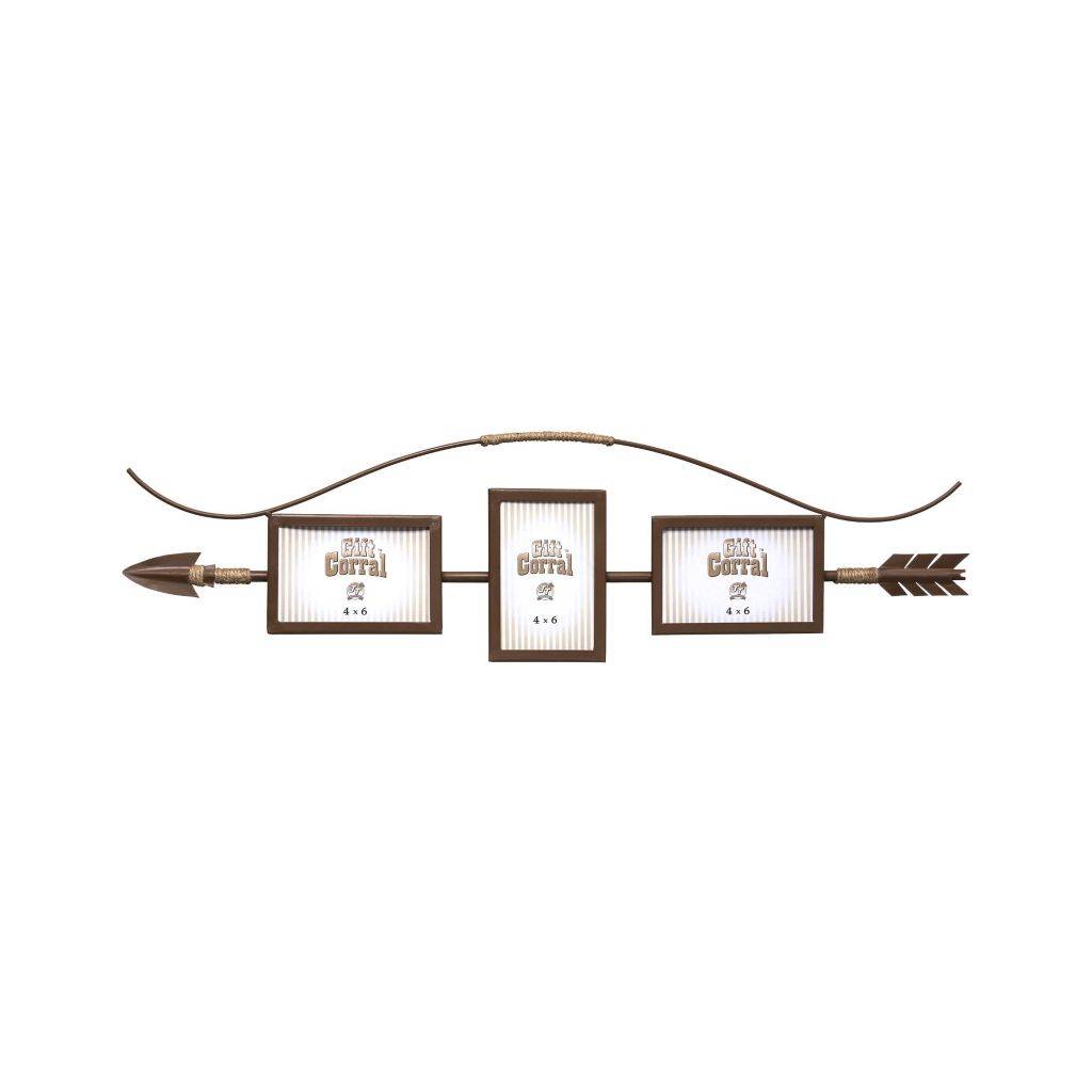 Gift Corral - Arrow Frame Wall Dcor with 3 Frames