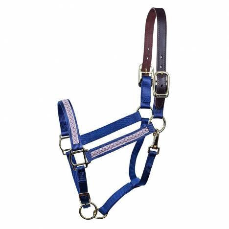 Perri's Nylon Ribbon Safety Halter - IKAT Diamonds