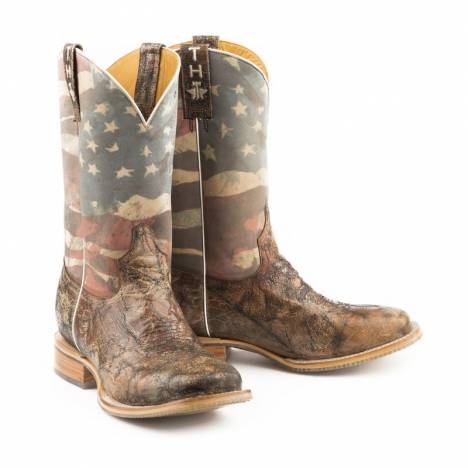 Tin Haul Mens Boots - Land Of The Free With Presidential Sole