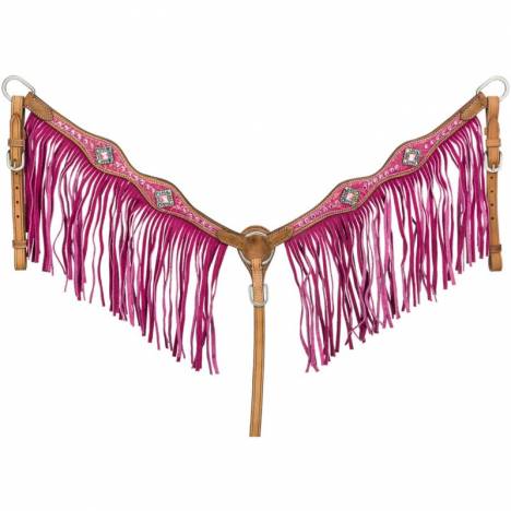Silver Royal Azalea Breast Collar