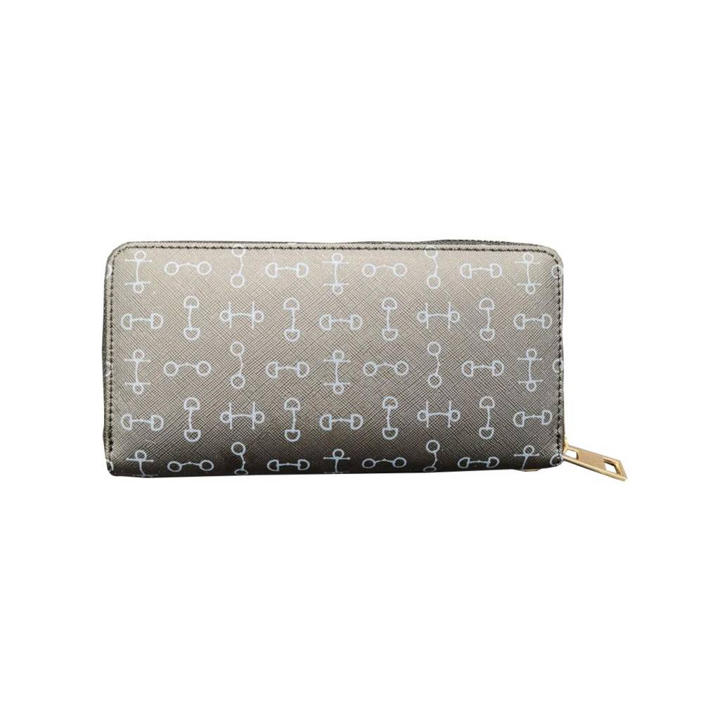 AWST Int'l "Lila" Snaffle Bit Clutch Wallet