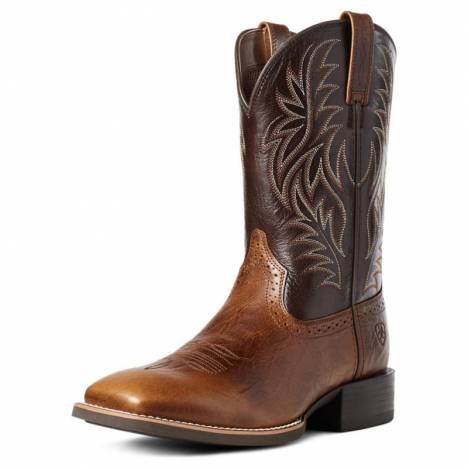 Ariat Mens Sport Wide Square Toe Western Boots