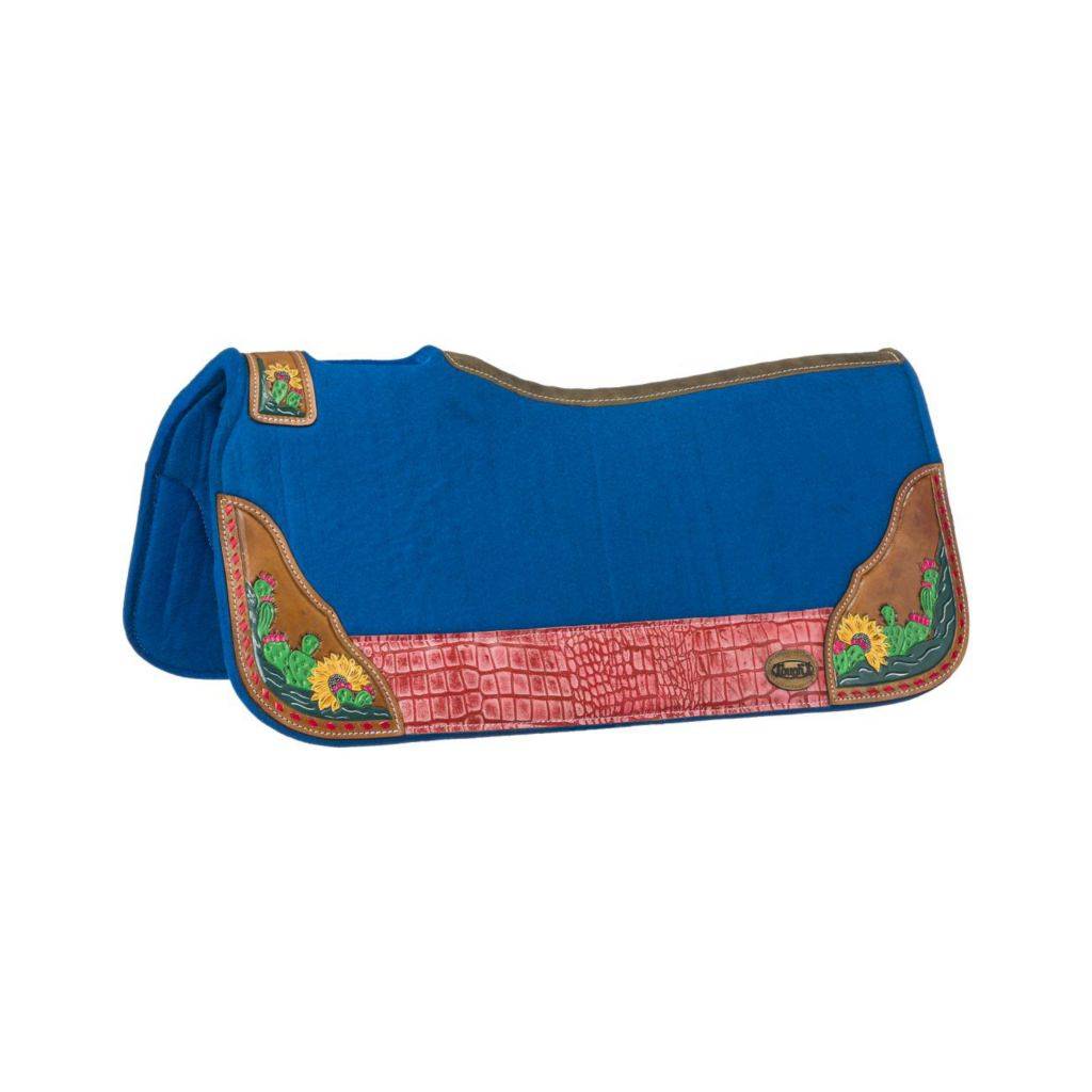 Tough1 Hand Painted Cactus Saddle Pad