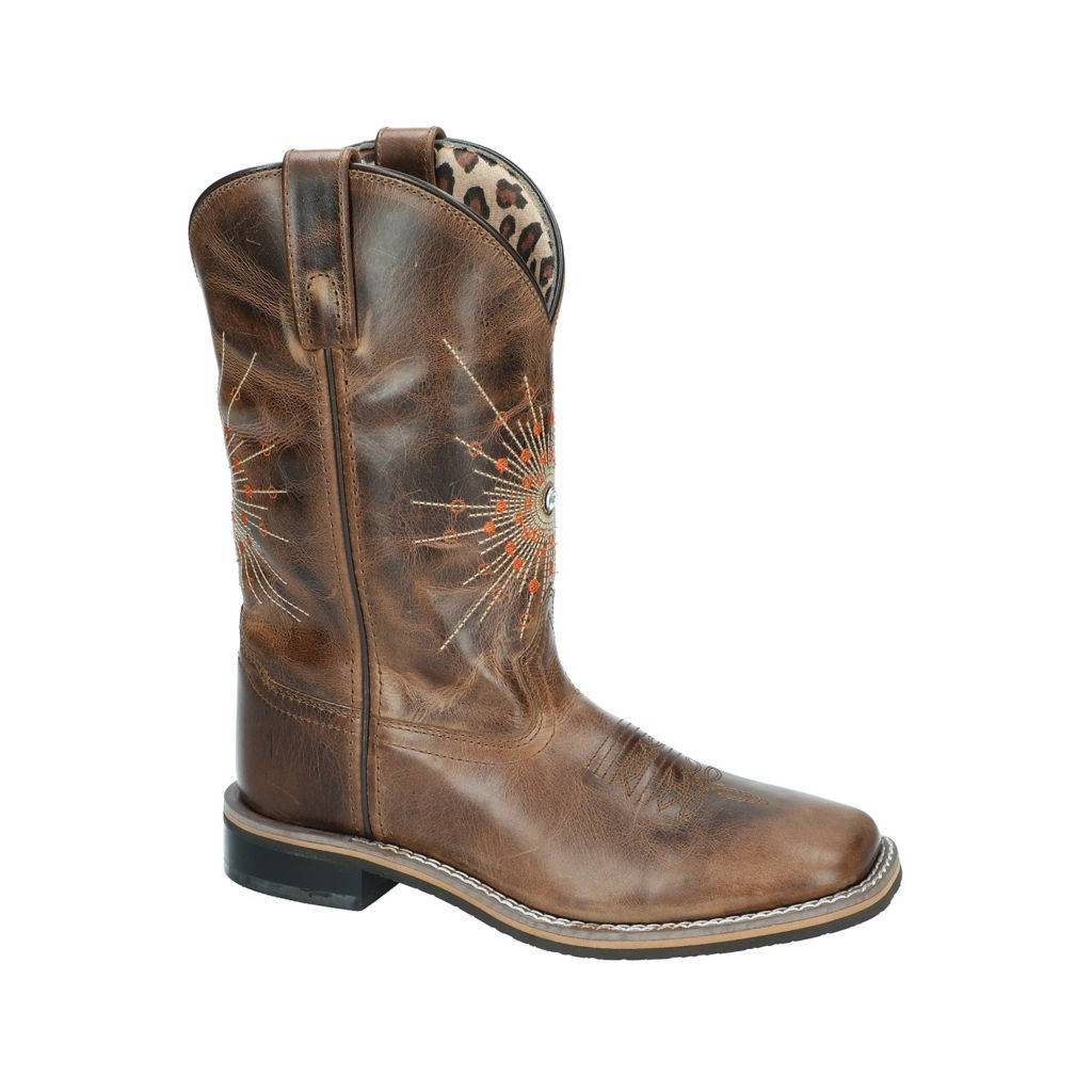 Smoky Mountain Ladies Sunburst Leather Western Boots