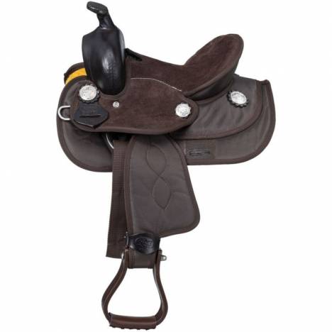 Eclipse by Tough1 Synthetic Barrel Saddle
