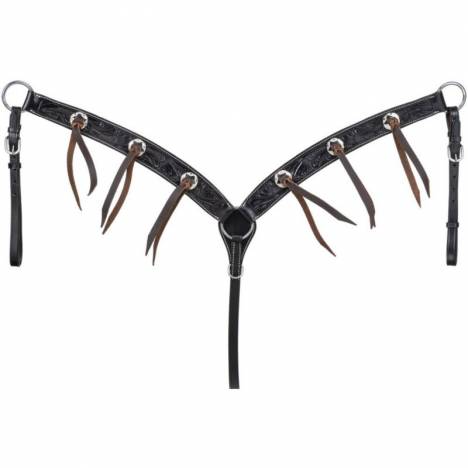 Tough1 Clifton Breast Collar with Conchos